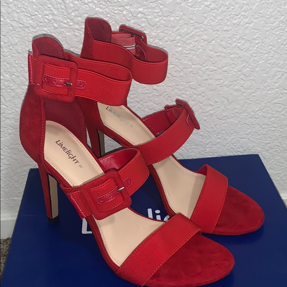 Limelight All Red Heels